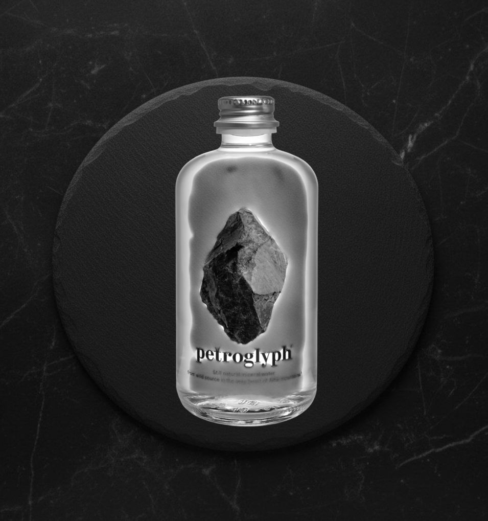 Вода Мин. Petroglyph Петроглиф 0,375л негаз стекло