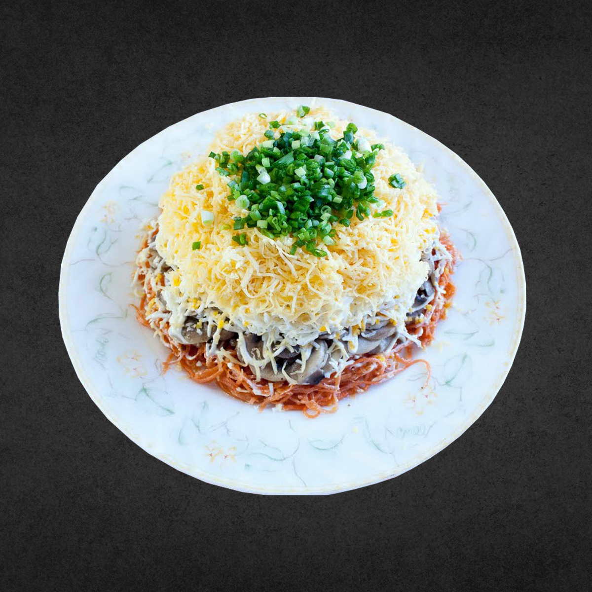 Салат Слоеный с Шампиньонами Мясн.Центр