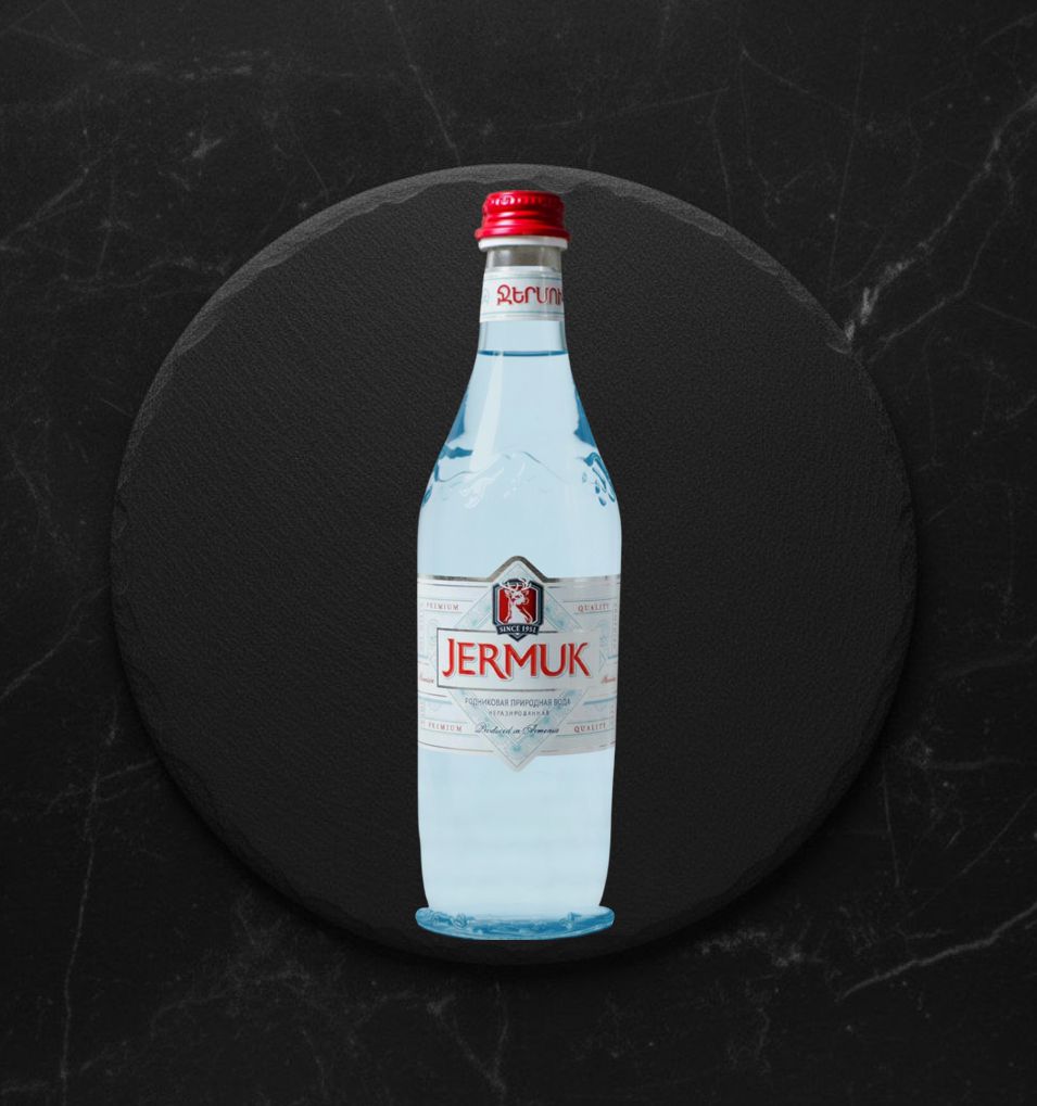 Вода Родниковая Питьевая ДЖЕРМУК Маунтин 0,5 л ст/б