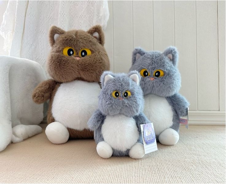 Мягкая Игрушка кошка Brown 38 см