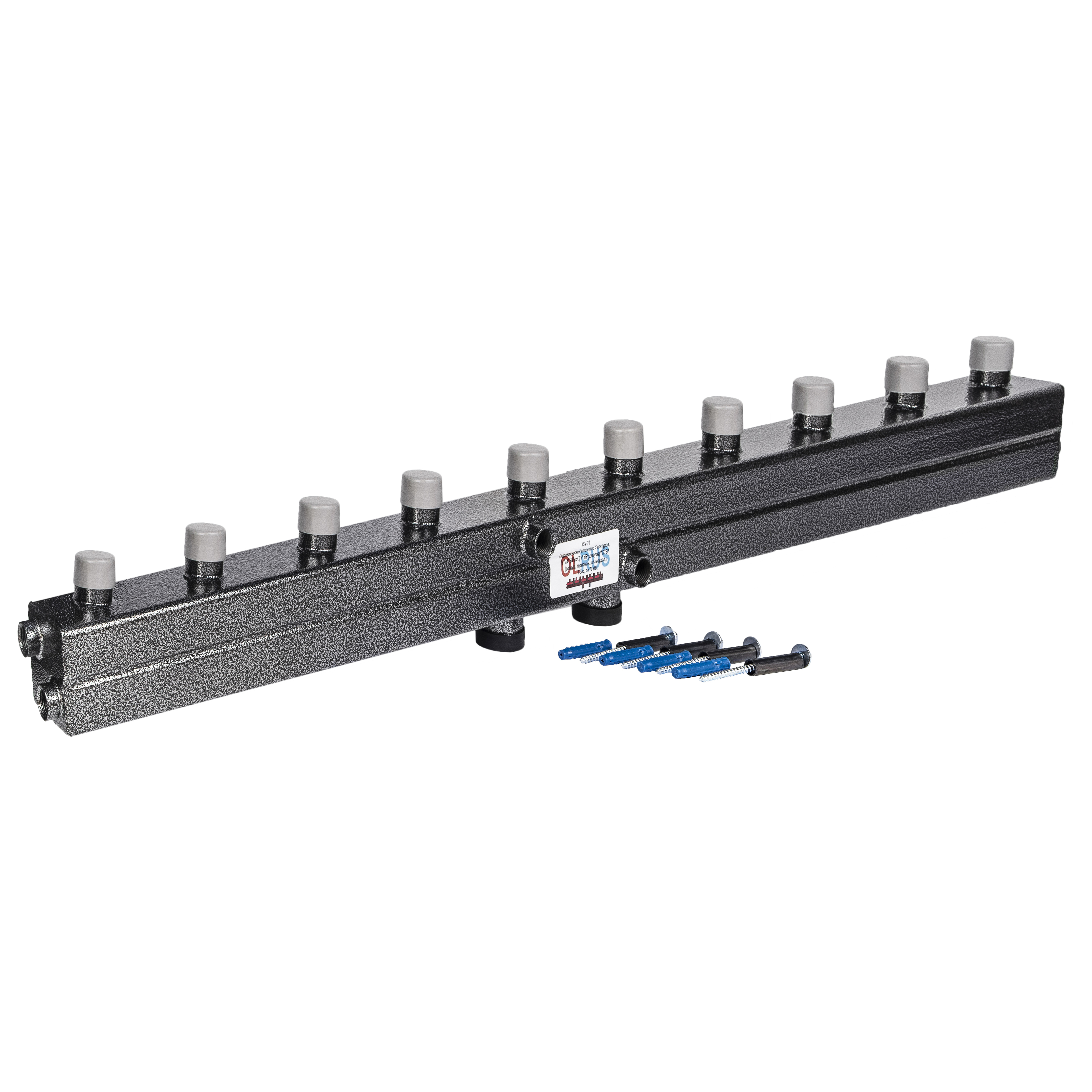 Распределительный коллектор 5 контуров, 1 1/4" * 1" НР, до 85 кВт, OLRUS, К5V-70