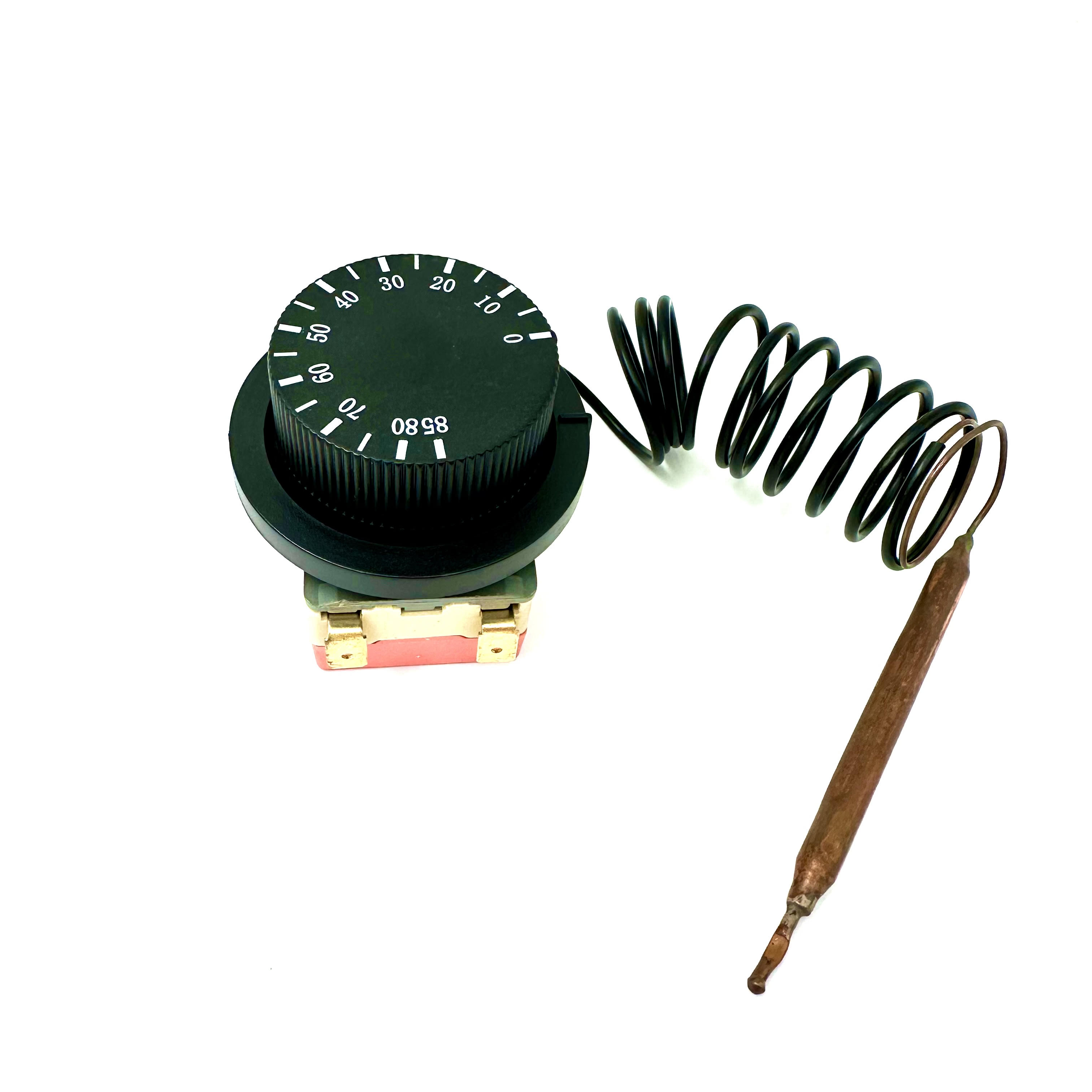 Термостат капиллярный 220В однофазный 30-90 гр. с ручкой (WK-R33), WZA-E220