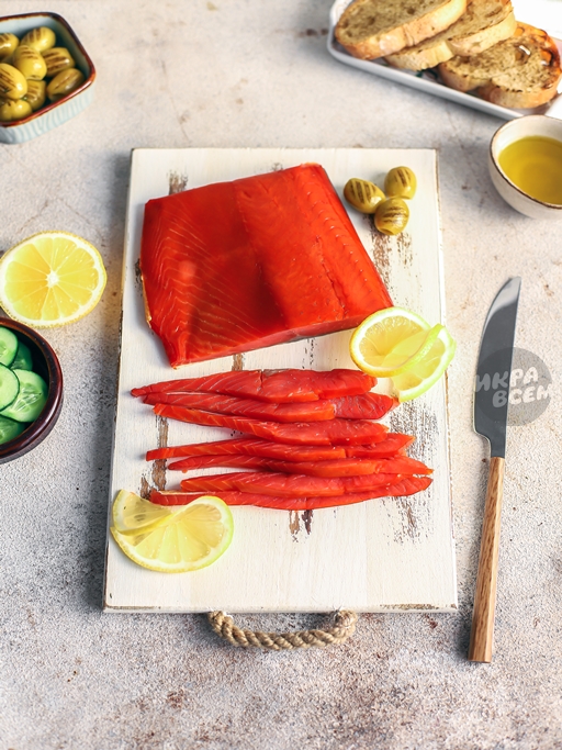 Нерка, филе слабой соли