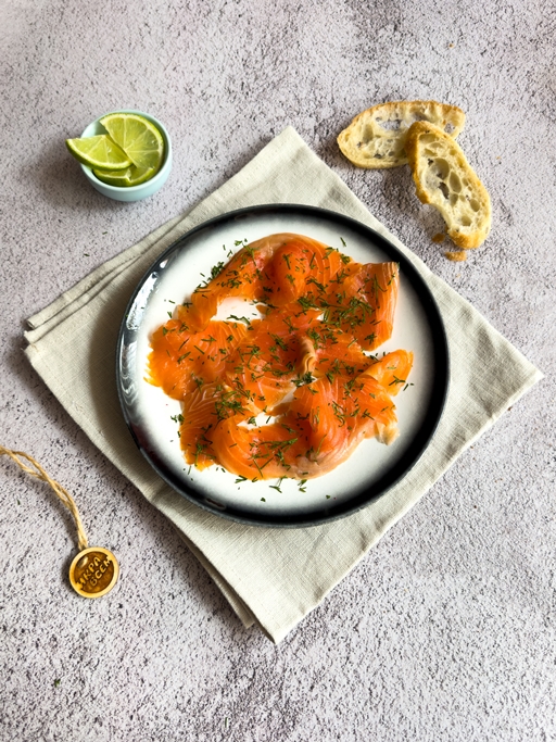 Форель слабой соли с укропом, Карелия