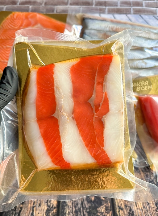 Рулет из Нерки и Палтуса