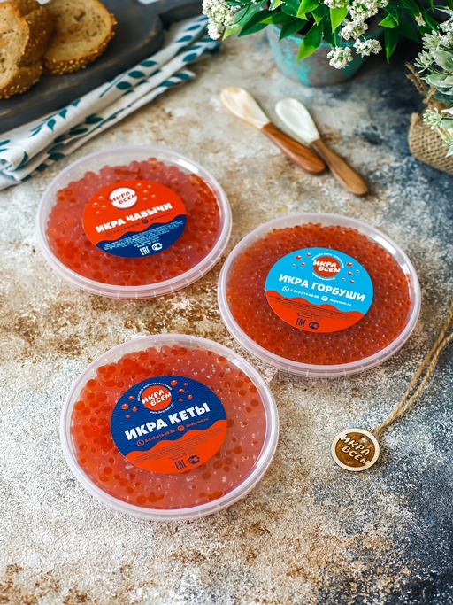 Икорный сет: Три короны Камчатки