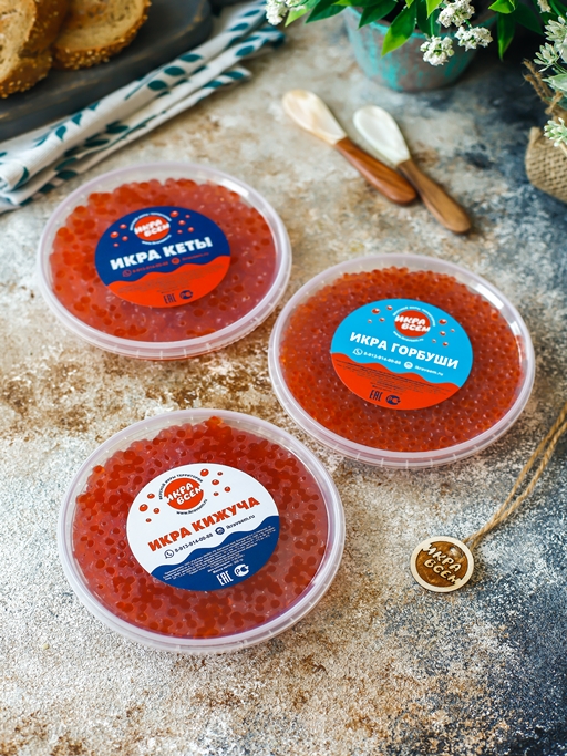 Икорный сет: Камчатская триада