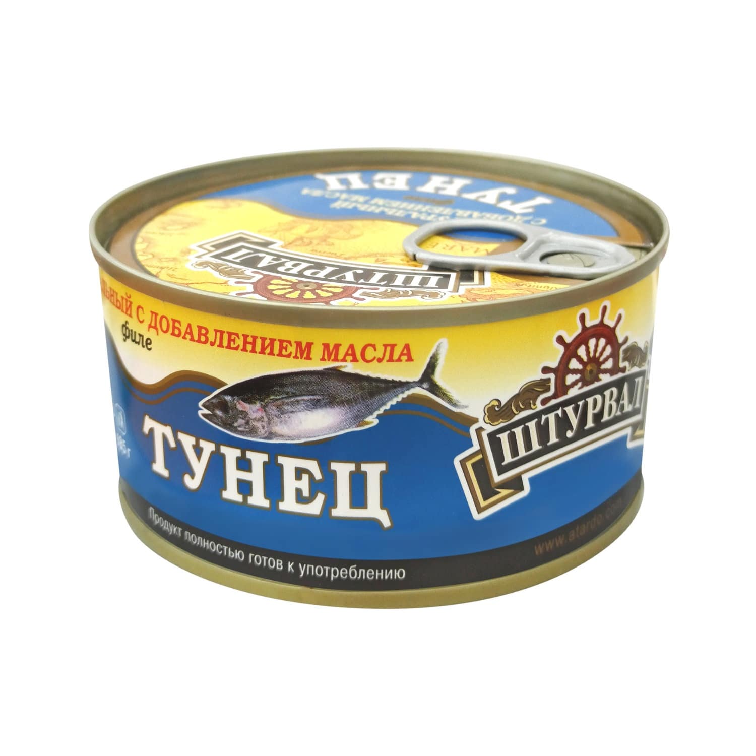 Тунец филе с добавлением масла