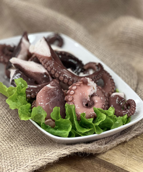 Капюшон осьминога маринованный