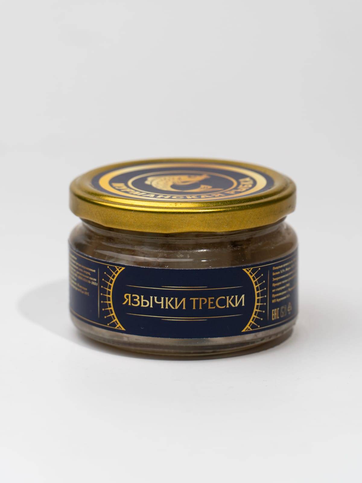 Язычки трески 250мл