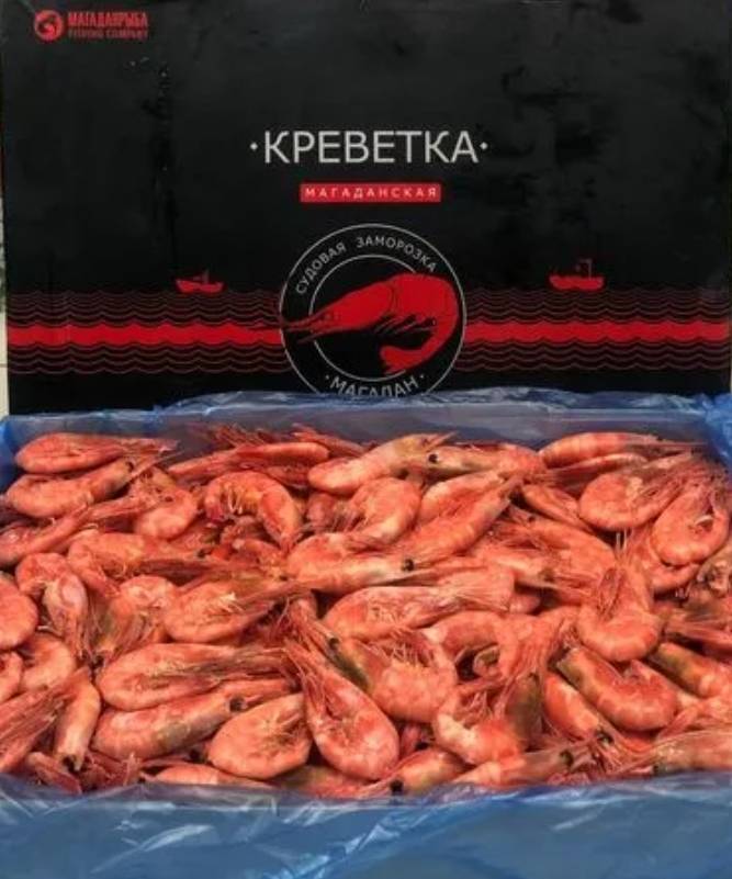 Креветка Магаданская 80/100 шт/кг