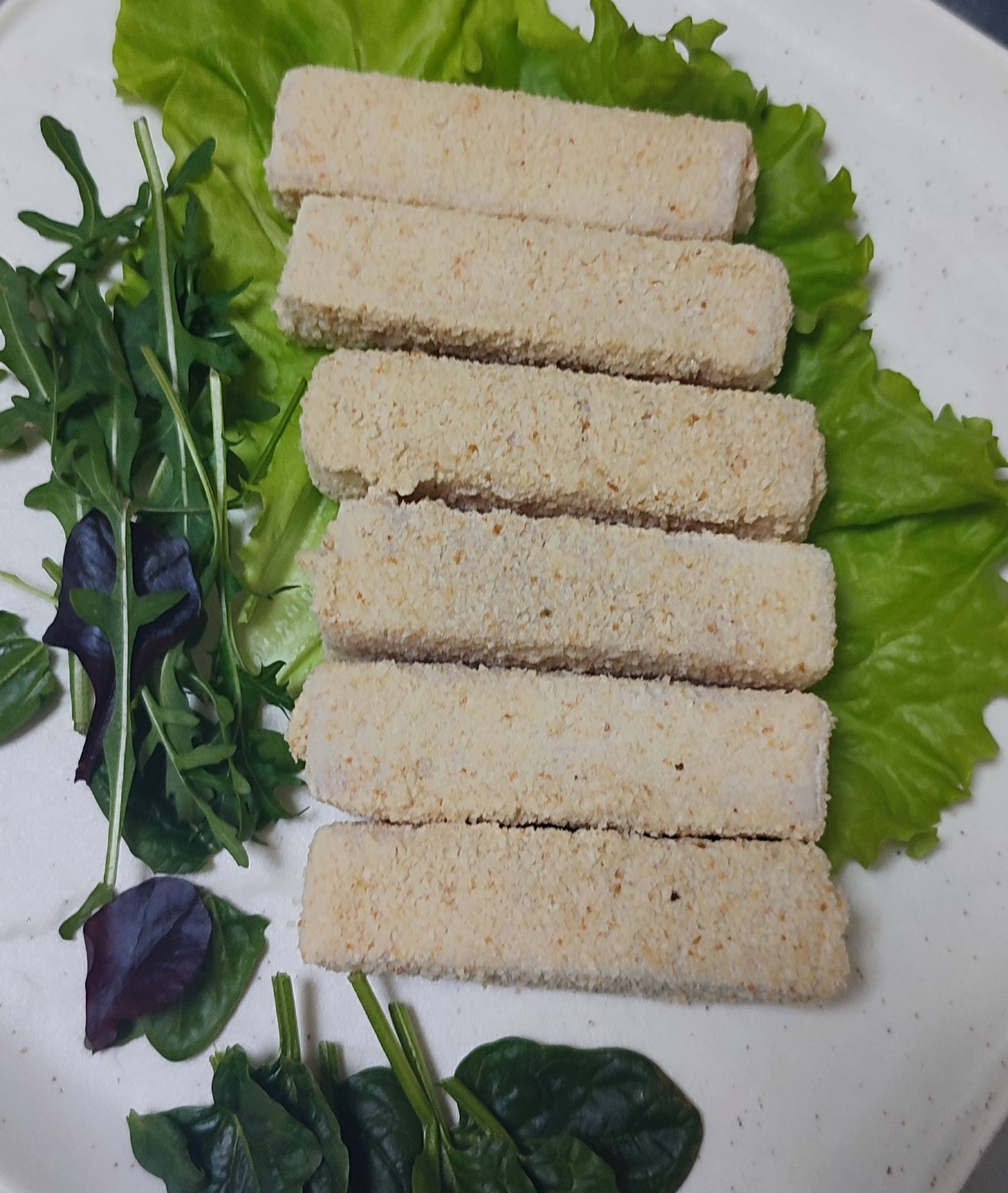 Палочки минтая в панировке