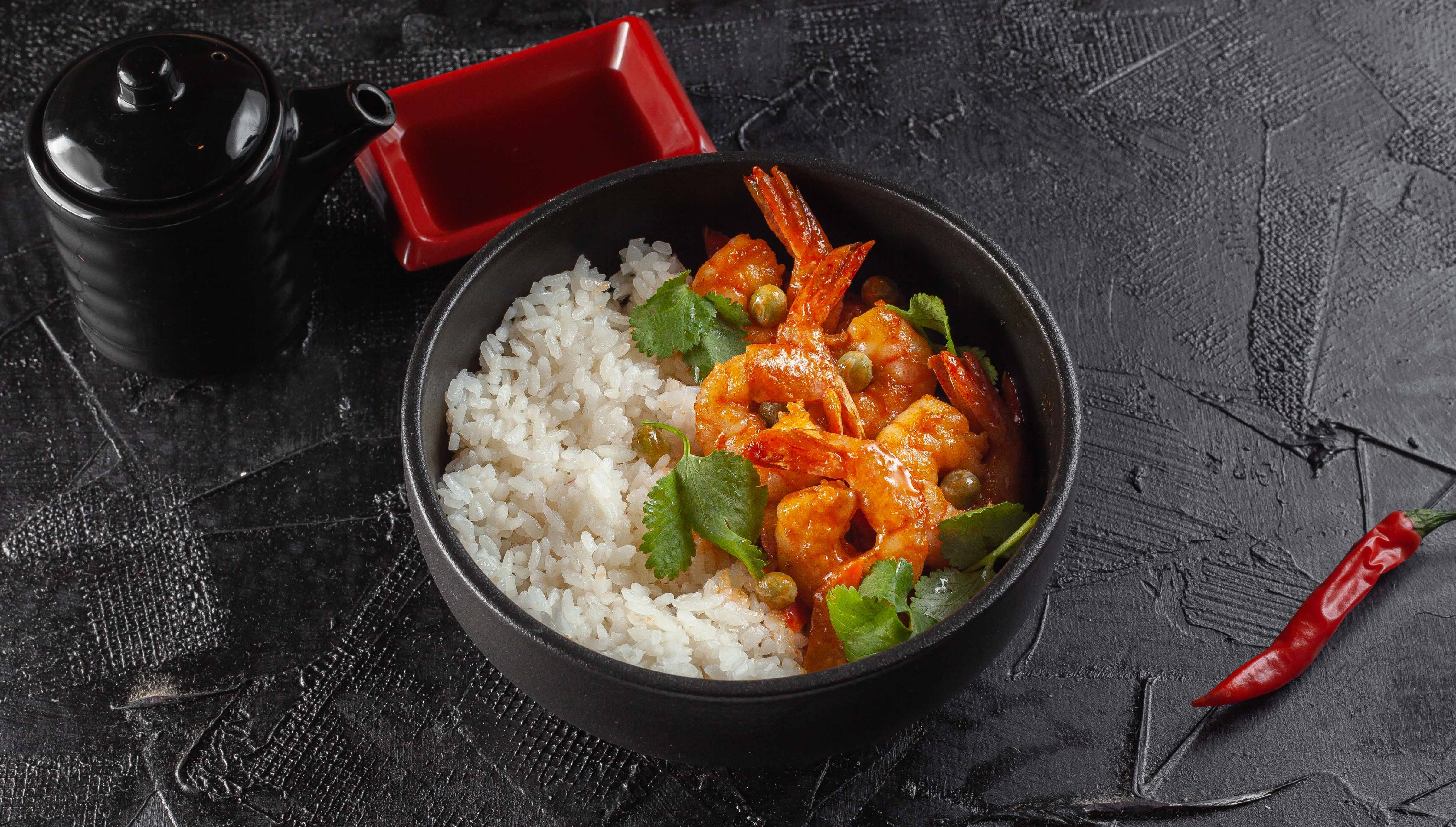 Креветки Пананг Кунг