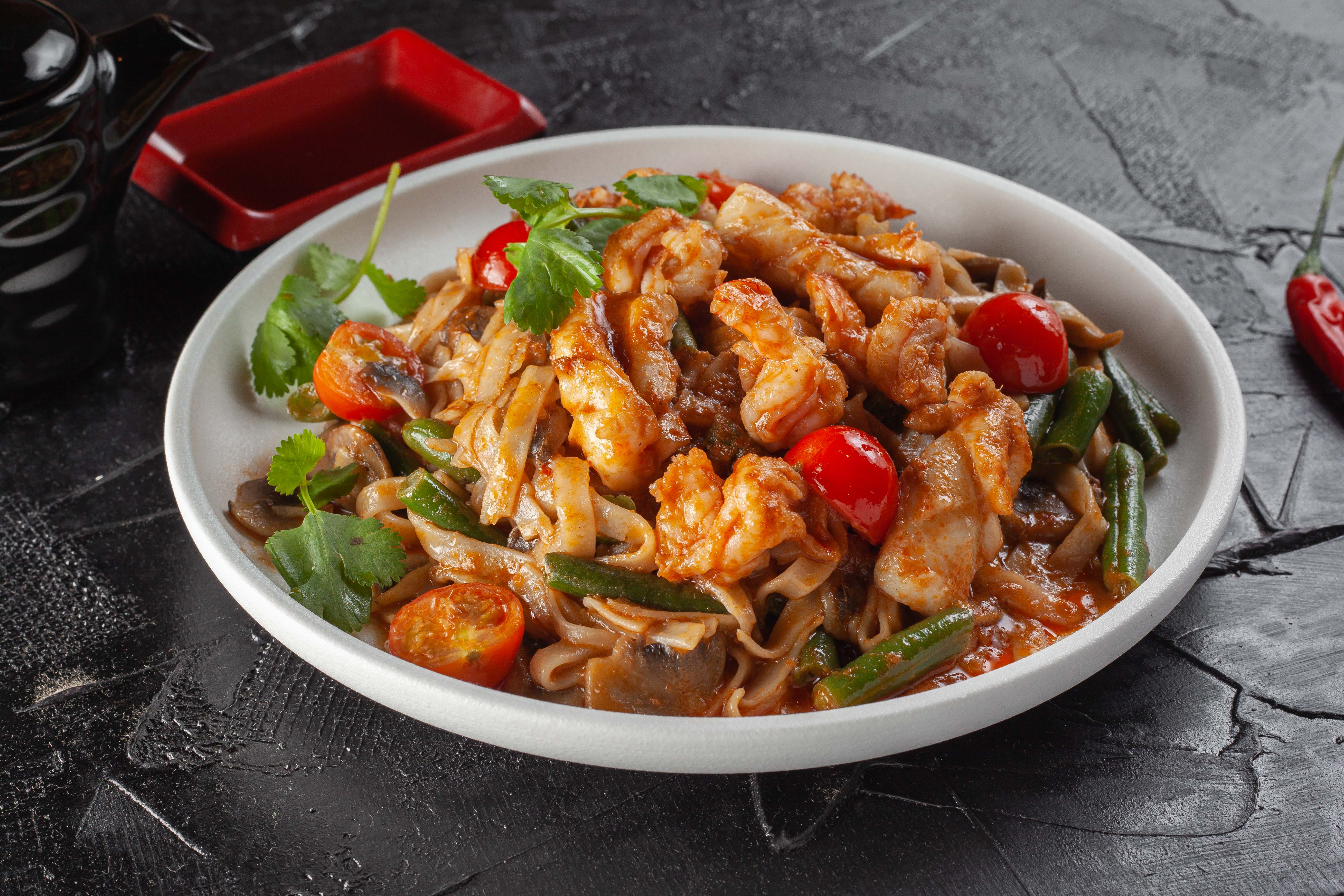 Лапша Том Ям