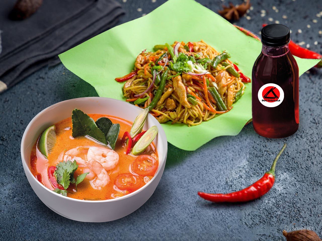 КомБо с Том Ям