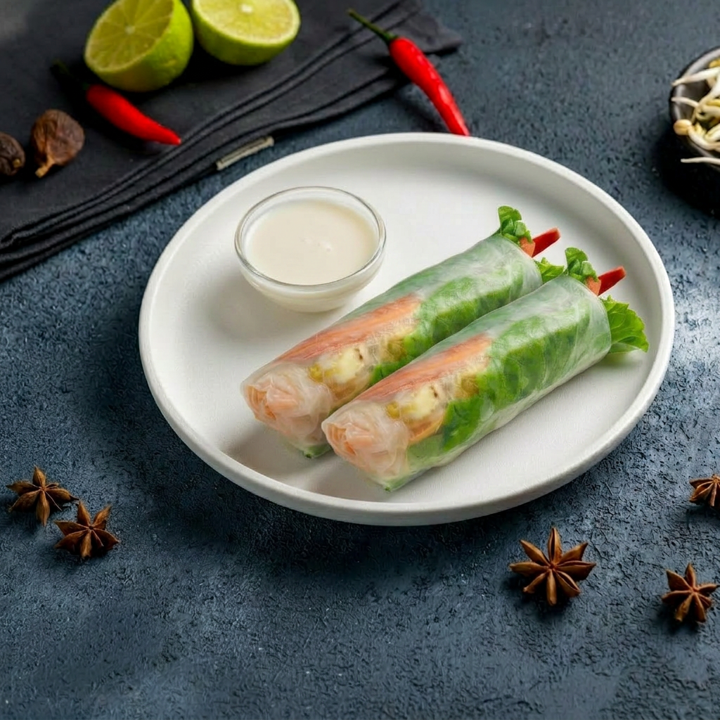Спринг роллы с курочкой