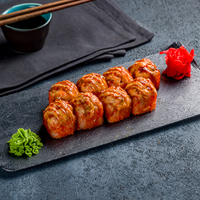 Запеченный сырный с лососем