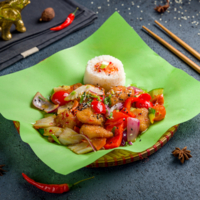 Судак в кисло-сладком соусе