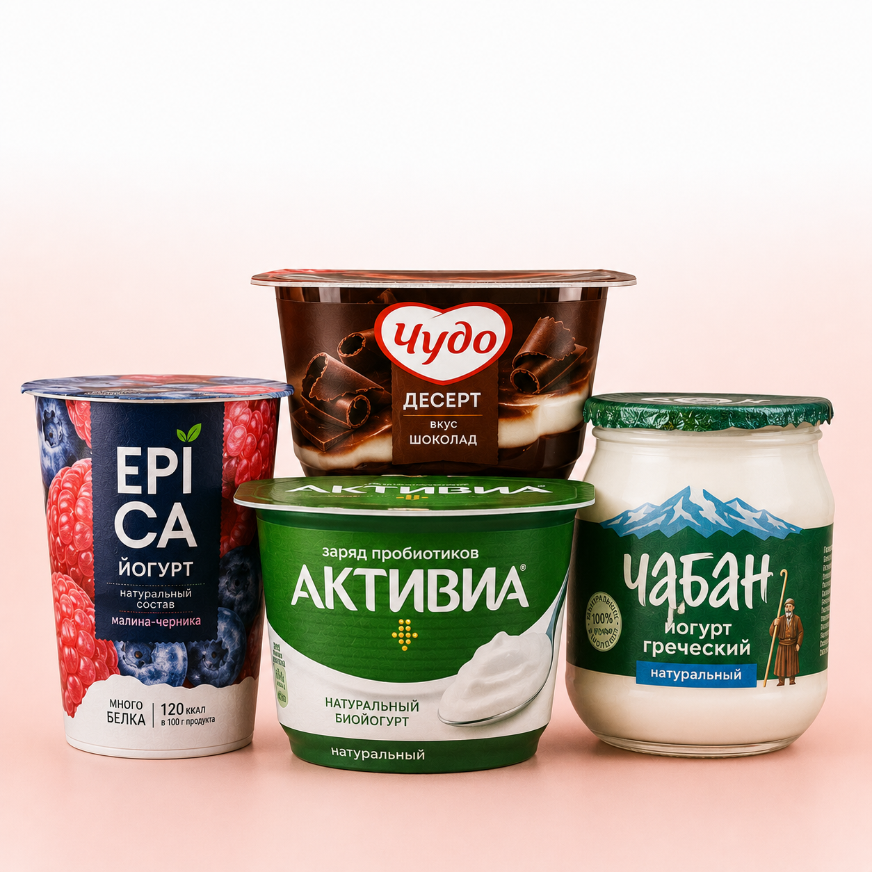 Йогурты и десерты