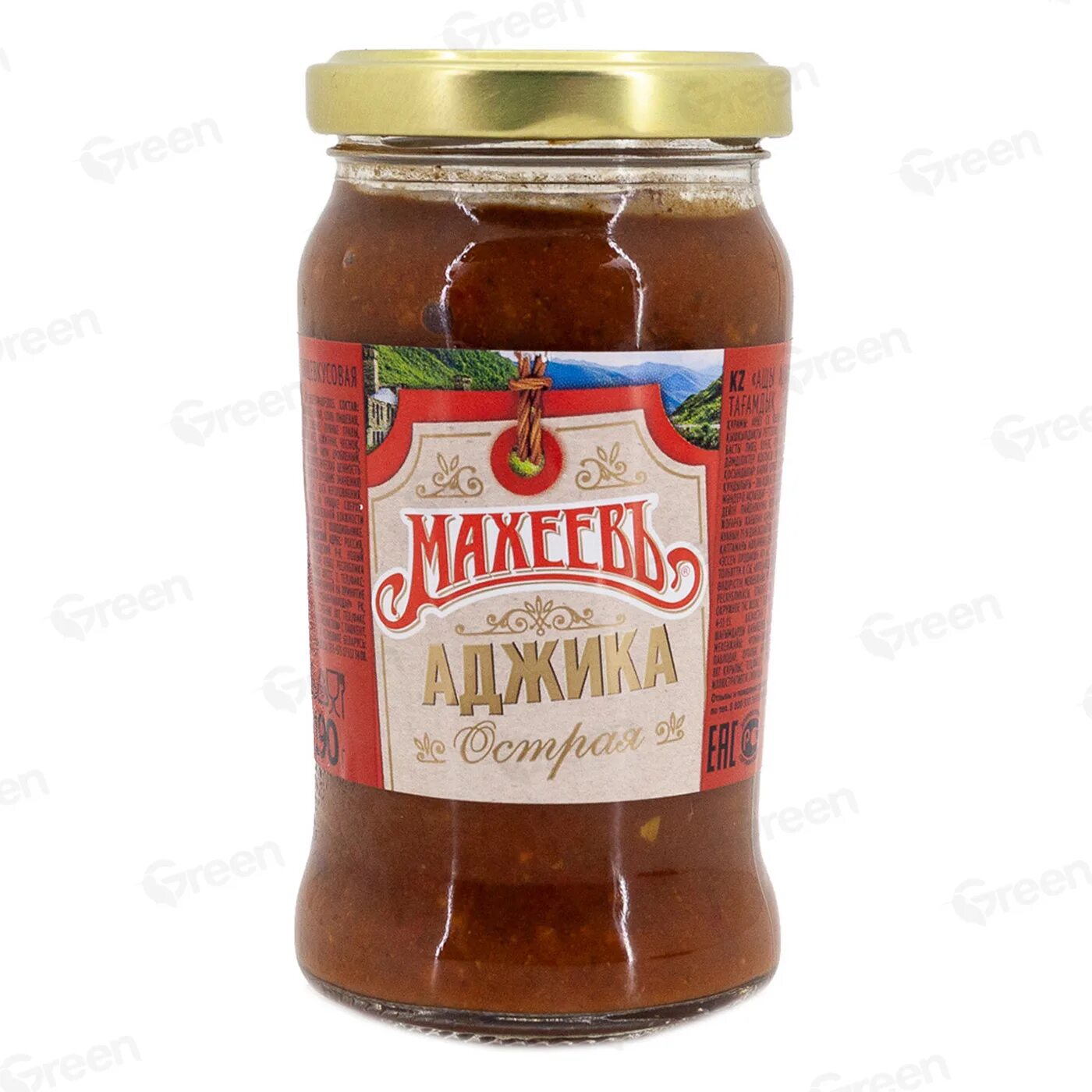 Аджика Махеев острая 190г ст/б