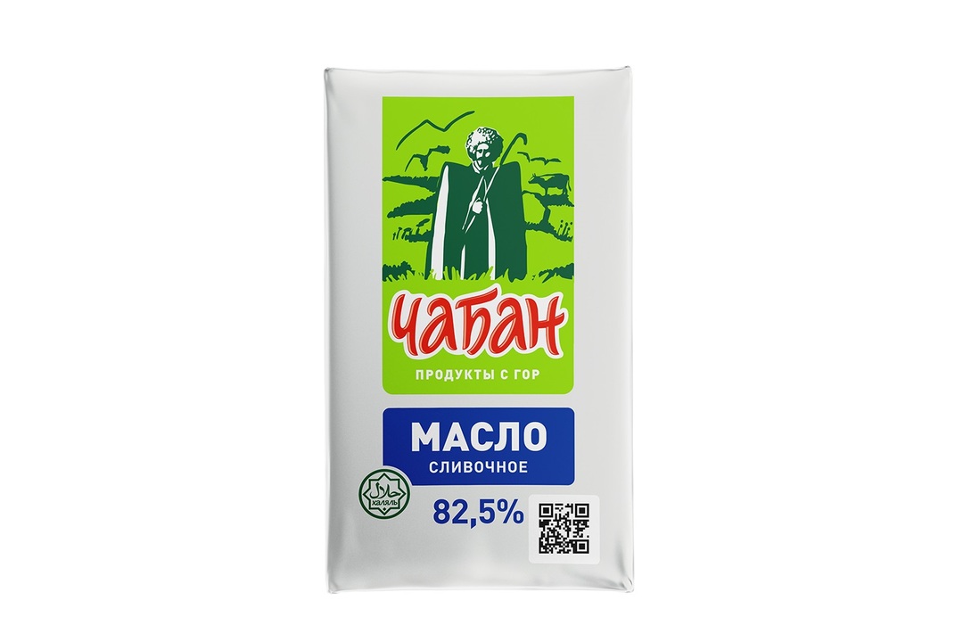 Масло слив. Чабан 82,5% 180г