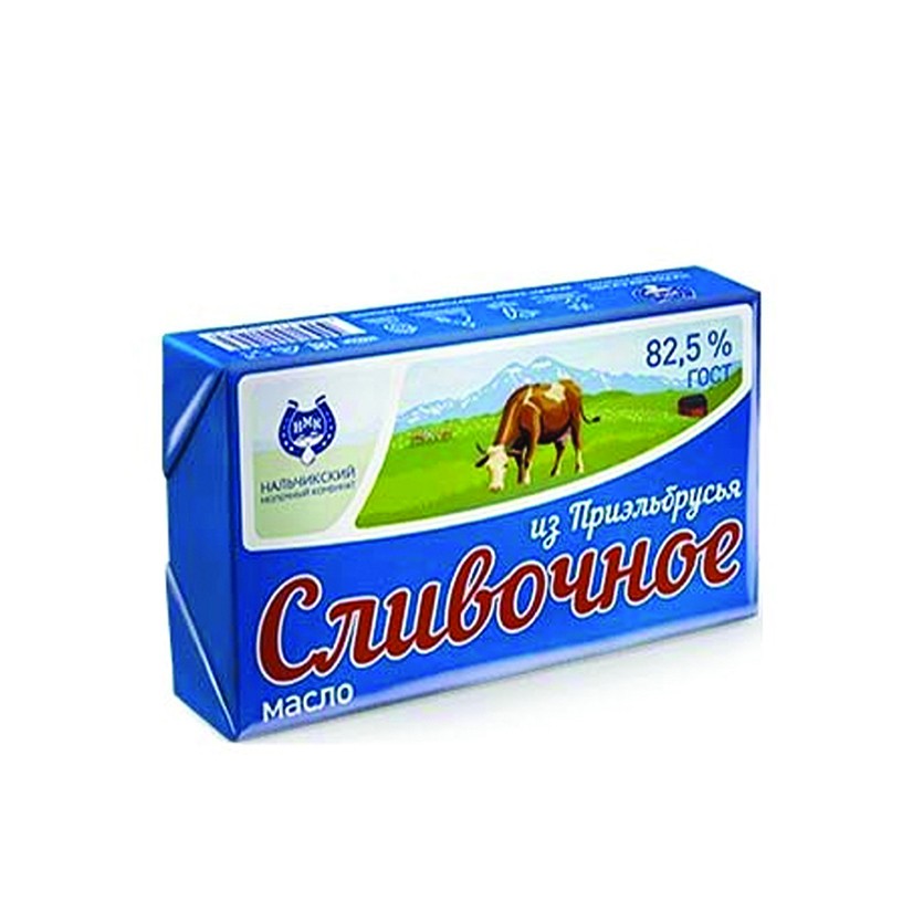 Масло слив. Сливочное из Приэльбрусья 82,5% 330г