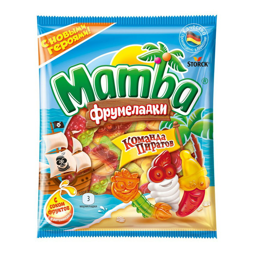 Мармелад Мамба Команда пиратов 70г
