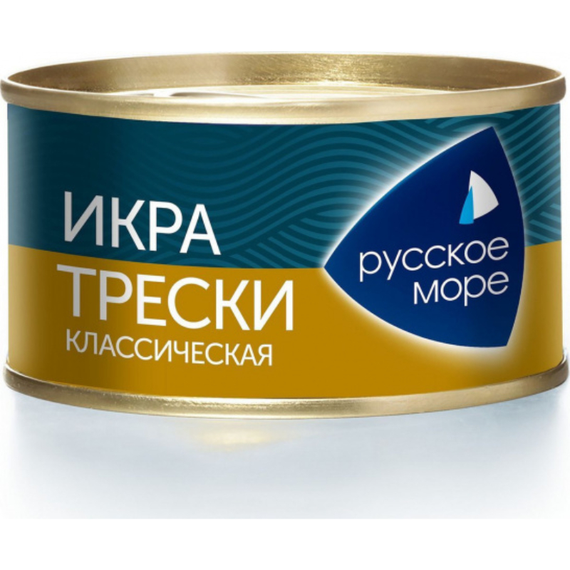 Икра трески РМ деликат.люкс 130г ж/б