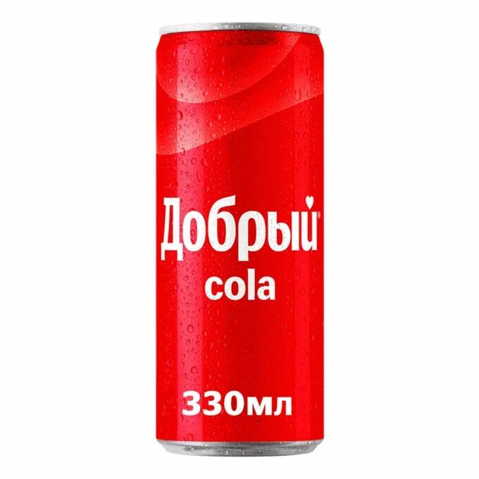 Напиток Добрый Кола 0,33л ж/б