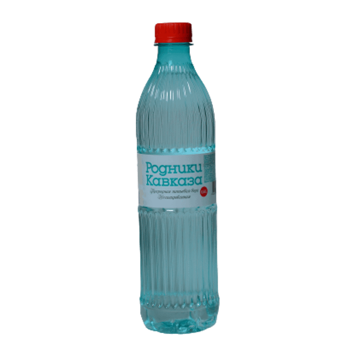 Вода пит. Родники Кавказа негаз. 0,6л пл/б