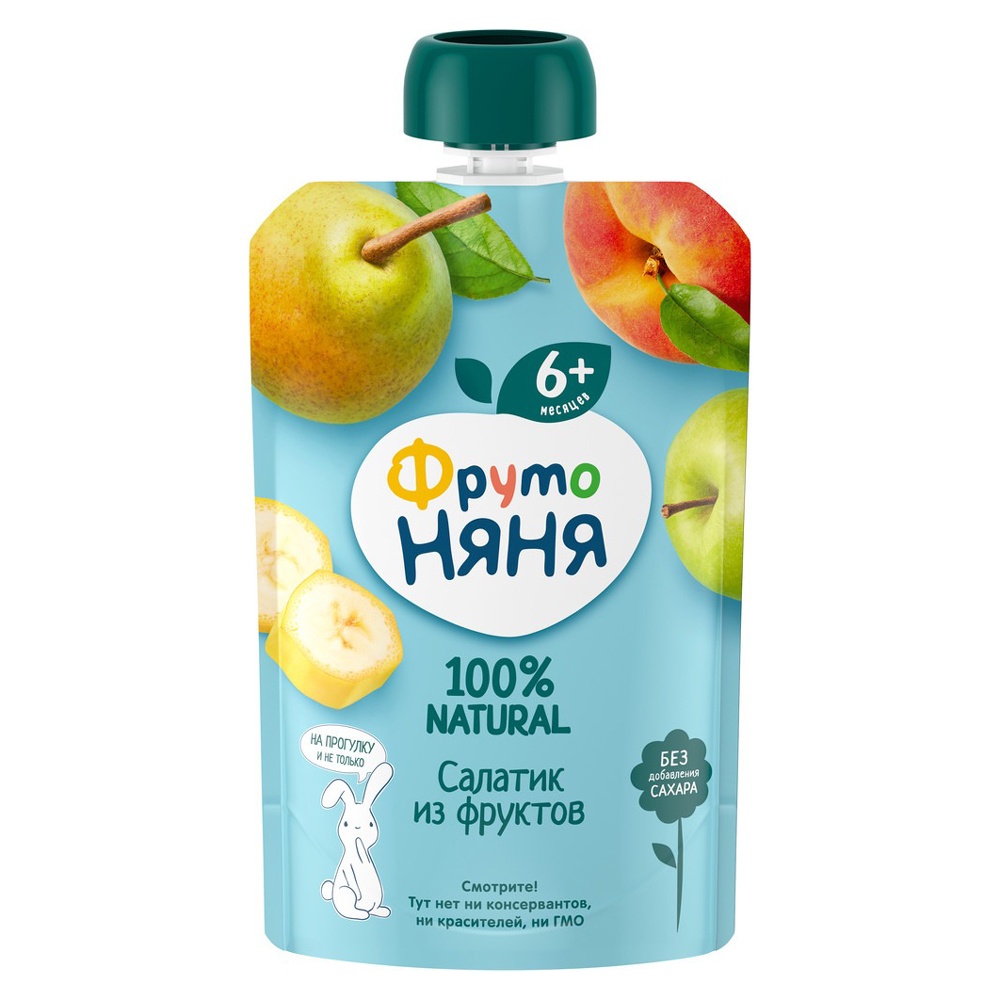 Пюре Фруто Няня груша 90г м/уп