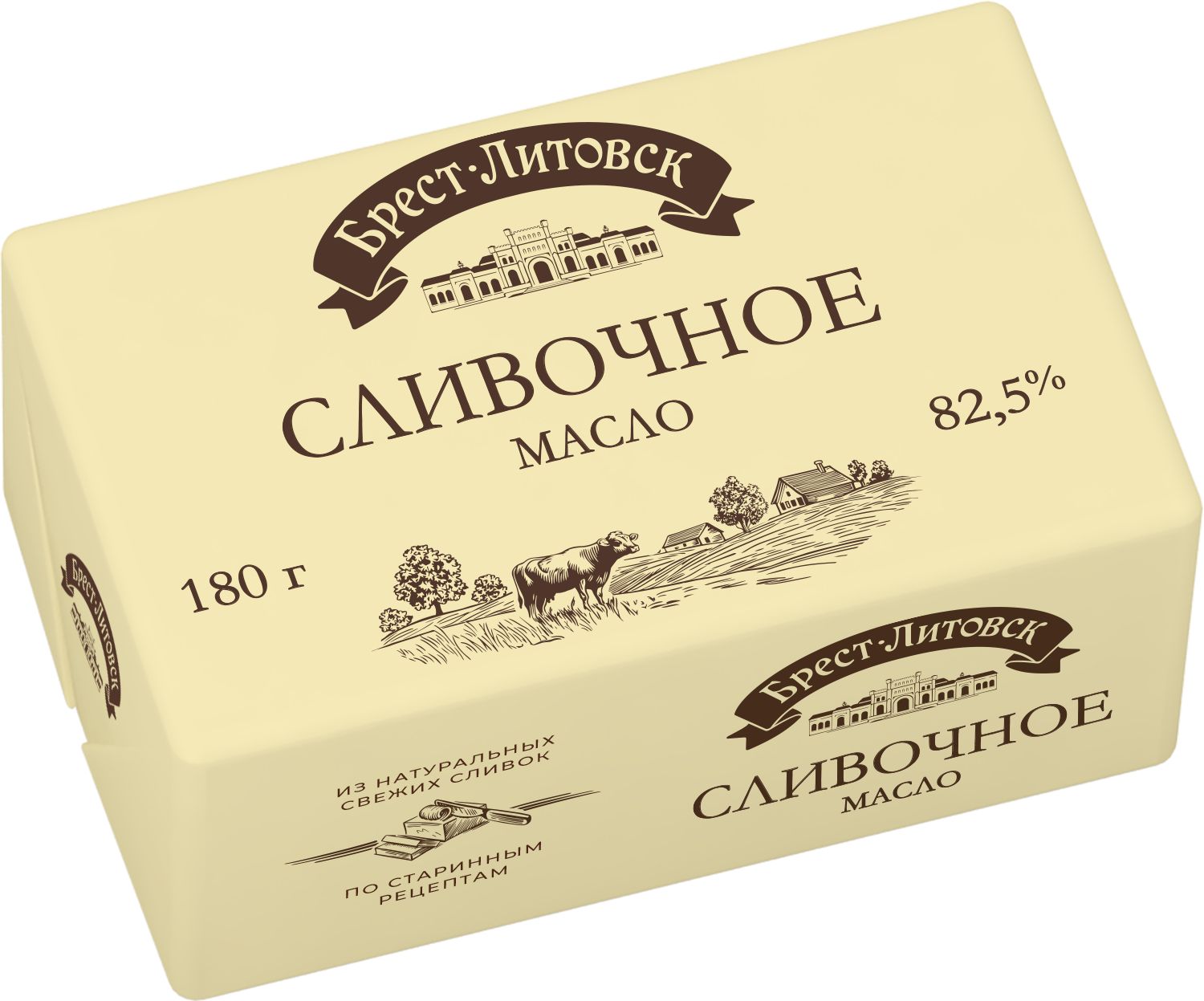 Масло сладслив.Брест-Литовское 82.5% 400гр