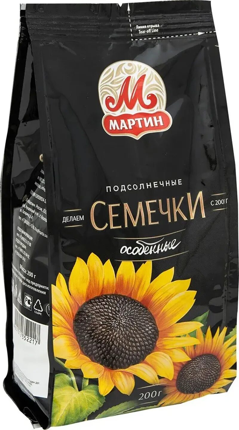Семечки От Мартина особенные 200г