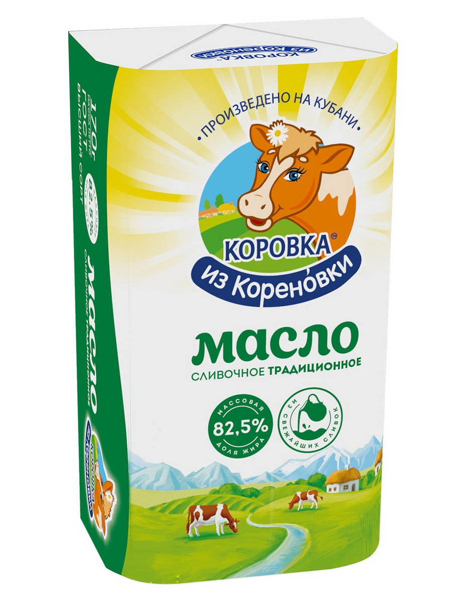Масло слив Коровка из Кореновки 82,5% 170гр