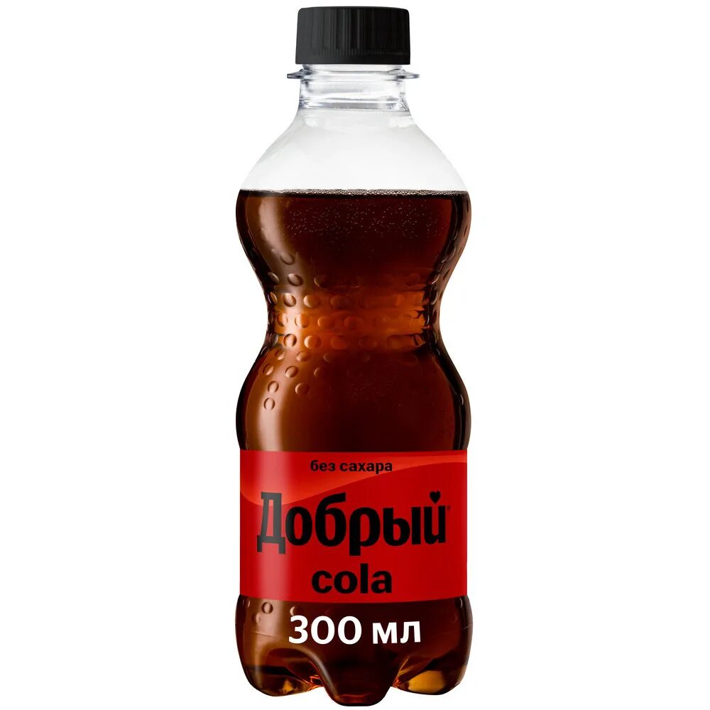 Напиток Добрый Кола газ без сахара 0,33л пэт