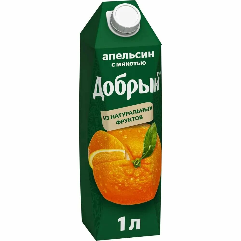 Сок Добрый Апельсин 1л