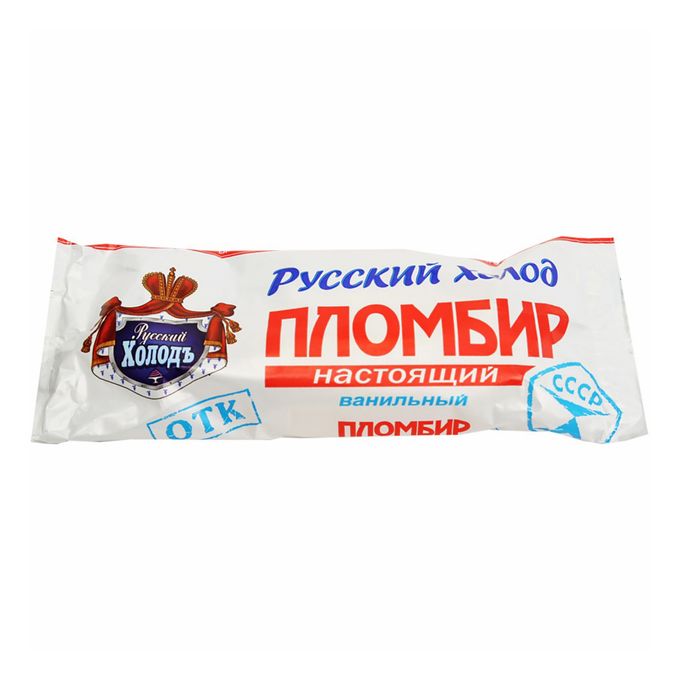 Мороженое РХ  Настоящий пломбир на слив.  ванильное 70г эскимо
