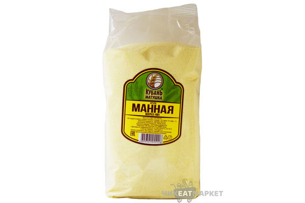 Крупа манная Кубань Матушка 800гр