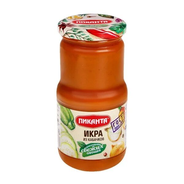 Икра кабачковая Пиканта 450гр