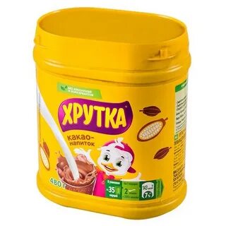 Какао  Хрутка банка 480 гр