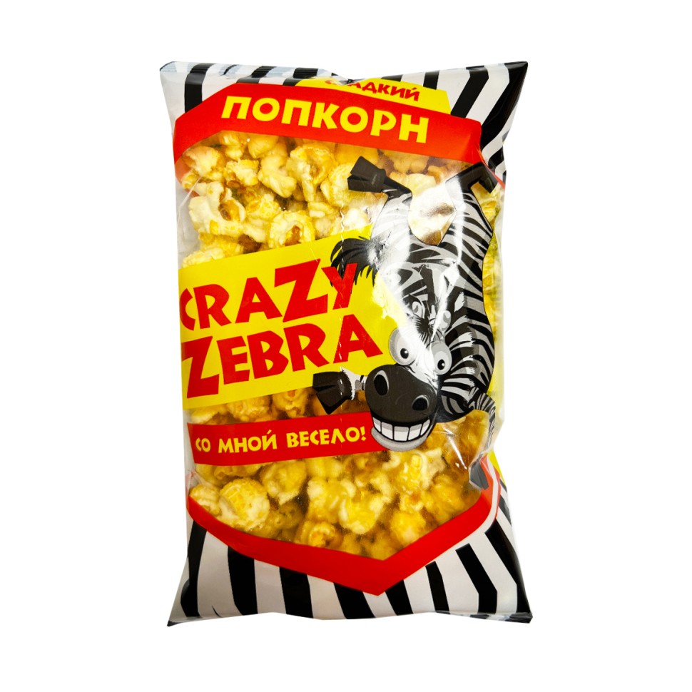 Попкорн Крези Зебра 80г
