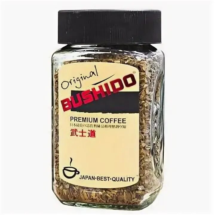 Кофе Бушидо Оригинал мол. 100г ст/б