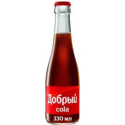 Напиток Добрый Кола 0,33л ст/б