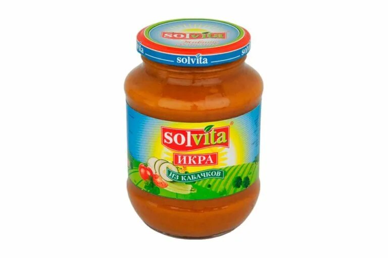 Икра кабачковая Солвита 450г ст/б