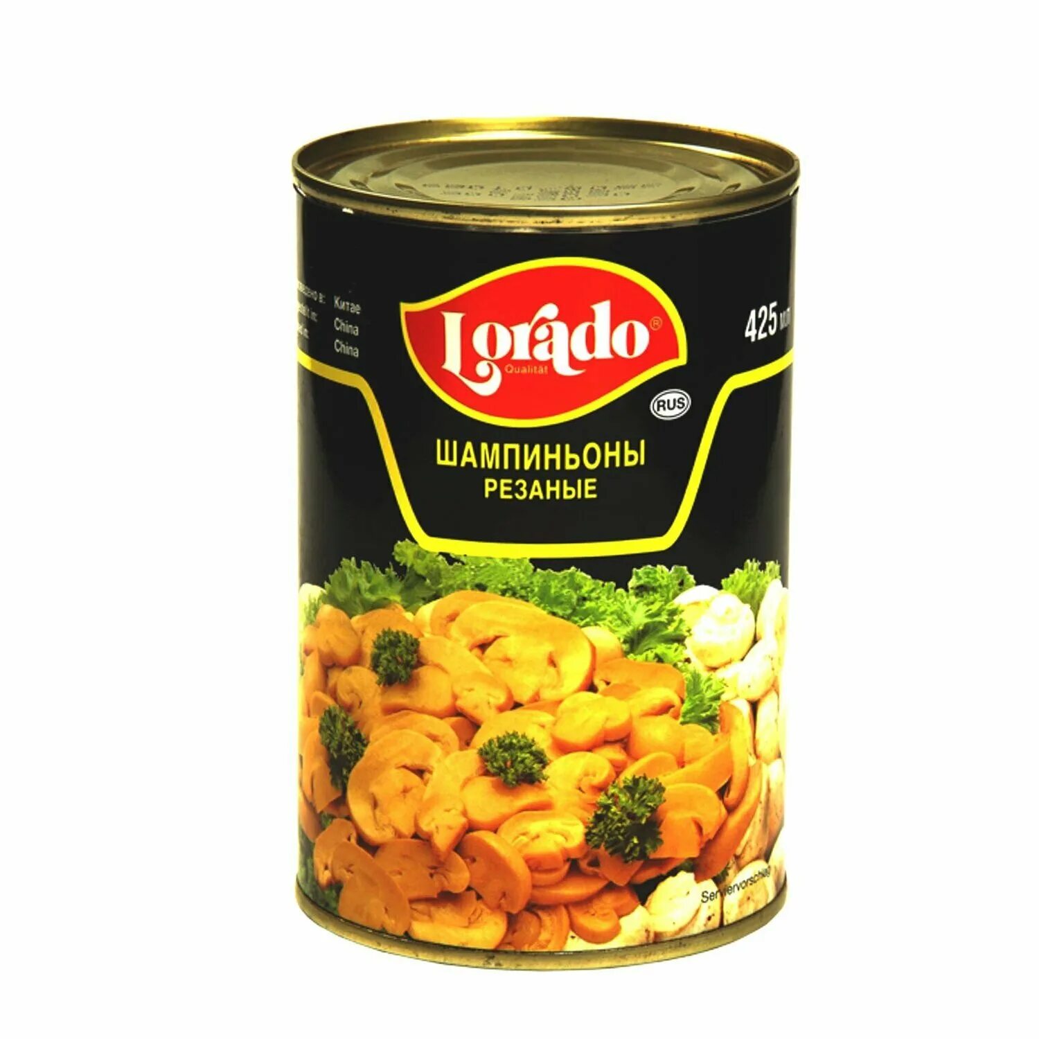 Грибы Шампиньоны Лорадо рез. 425г ж/б