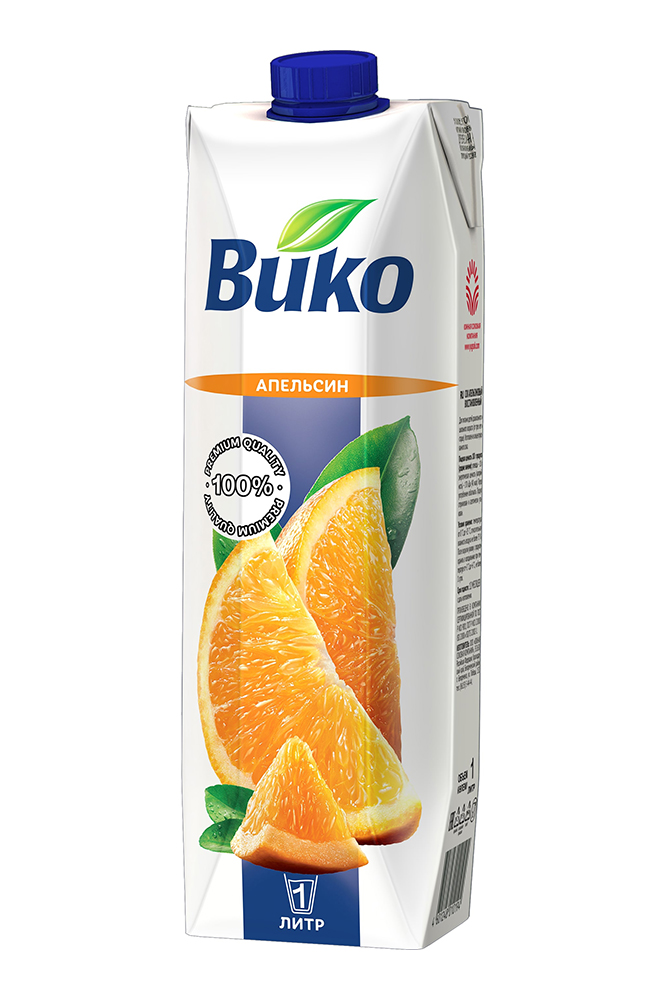 Сок Вико Апельсин 1л