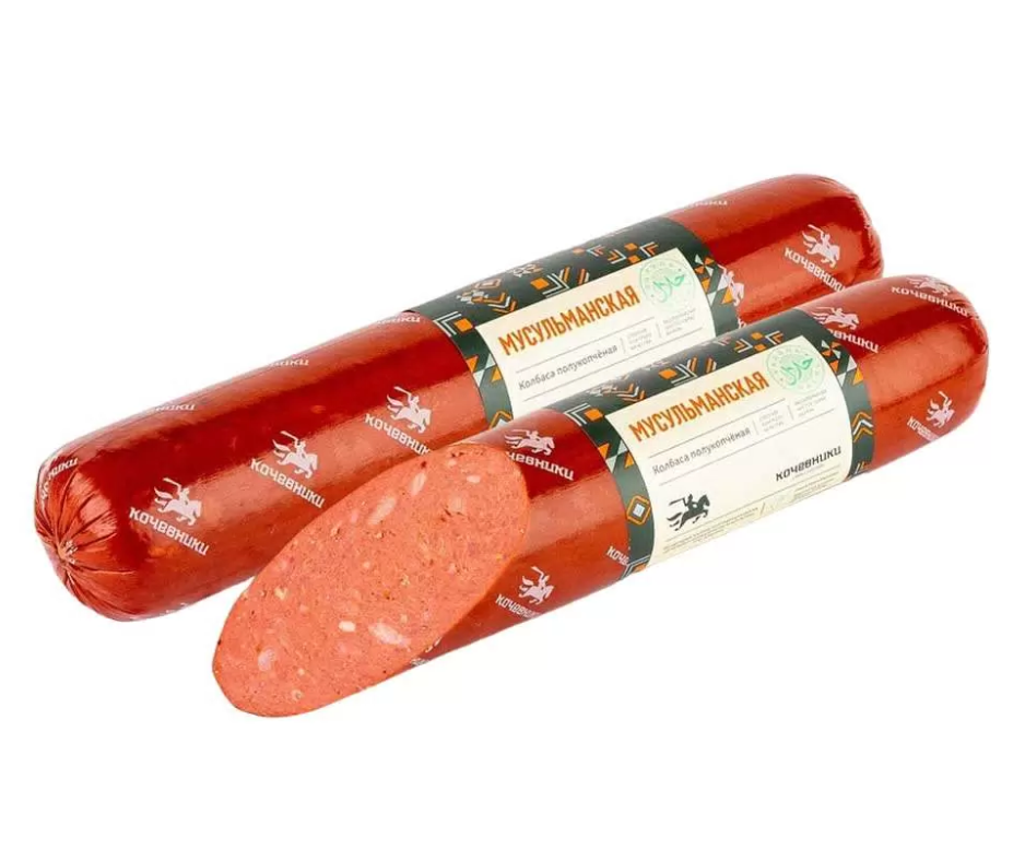 Колбаса Мусульманская  п/к фиброус  Халяль /Кочевники ./ 600г