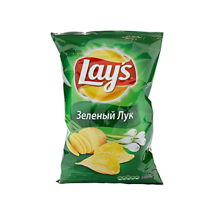 Чипсы Лейс зеленый лук 140г