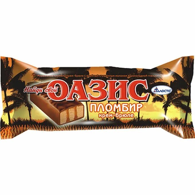 Мороженое Оазис батончик 70г