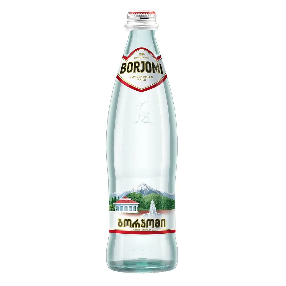 Вода мин. Боржоми 0,33 л ст/б